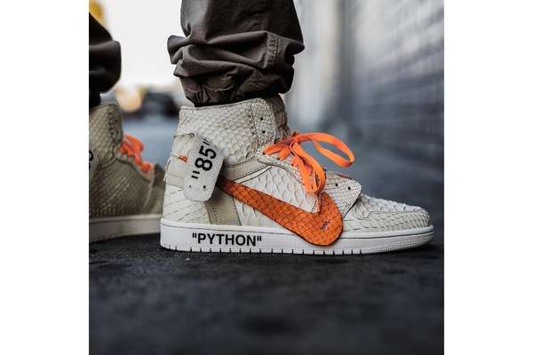 Off-WHite x AIr Jordan 1 The Shoe Surgeon Halloween