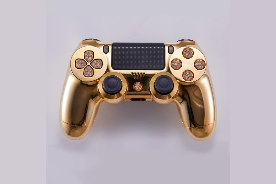 Playstation 4 Dualshock Or Diamants