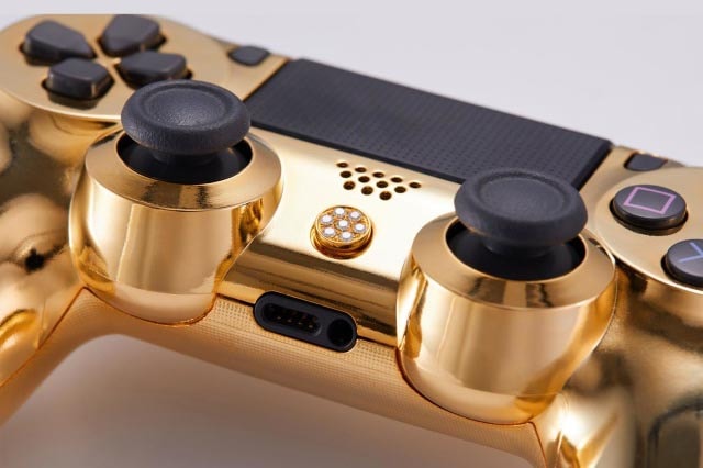 Playstation 4 Dualshock Or Diamants