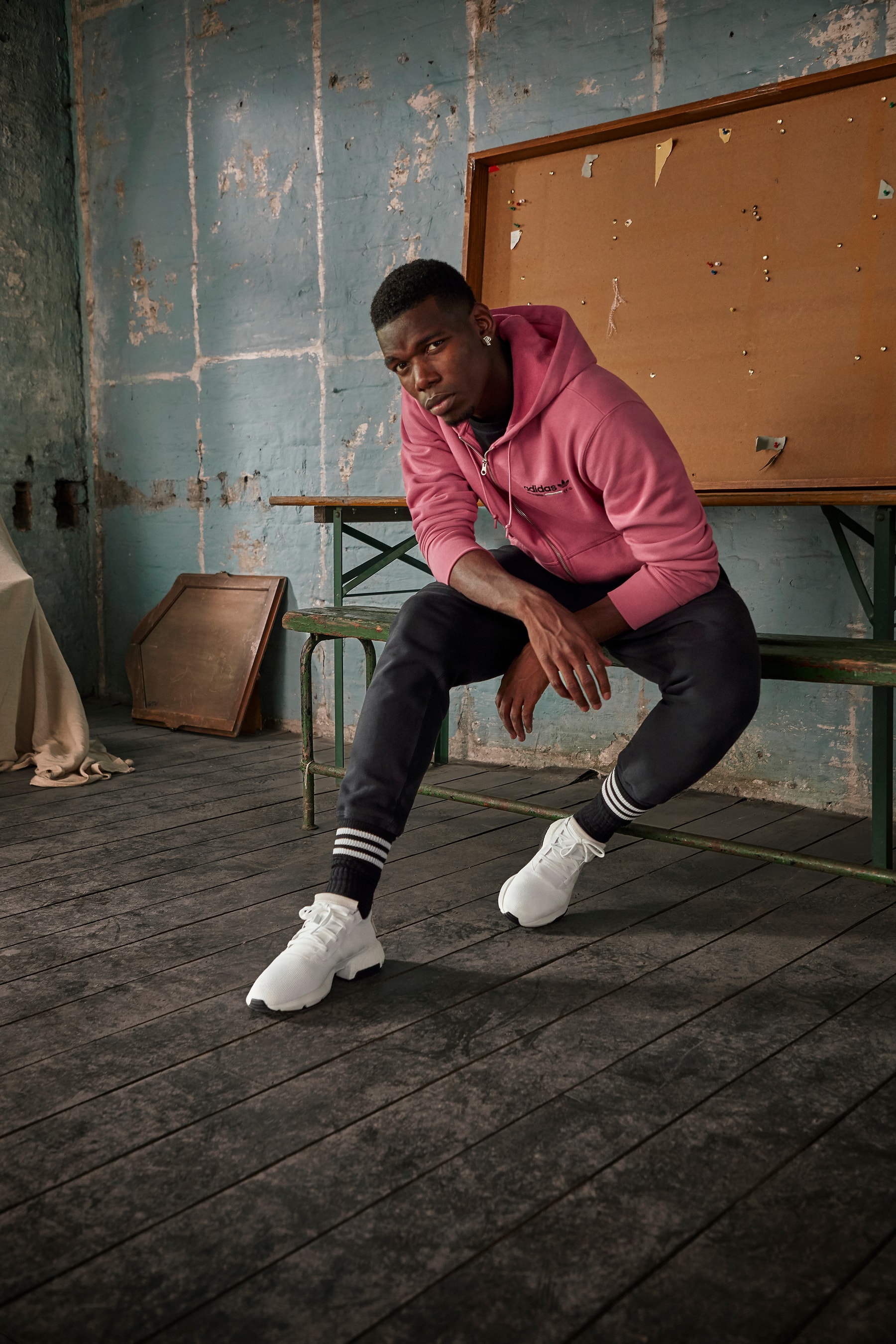 Photo Paul Pogba adidas Originals