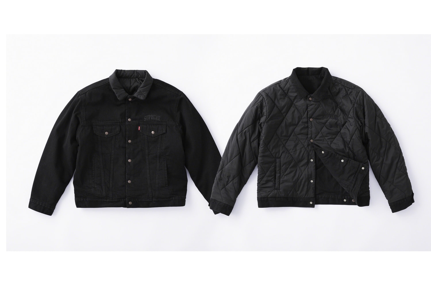 Supreme, Levi's, Collab, Veste