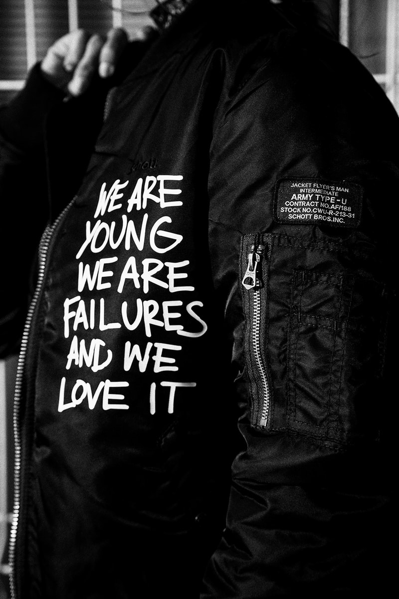 TEALER Schott NYC Collaboration Lookbook