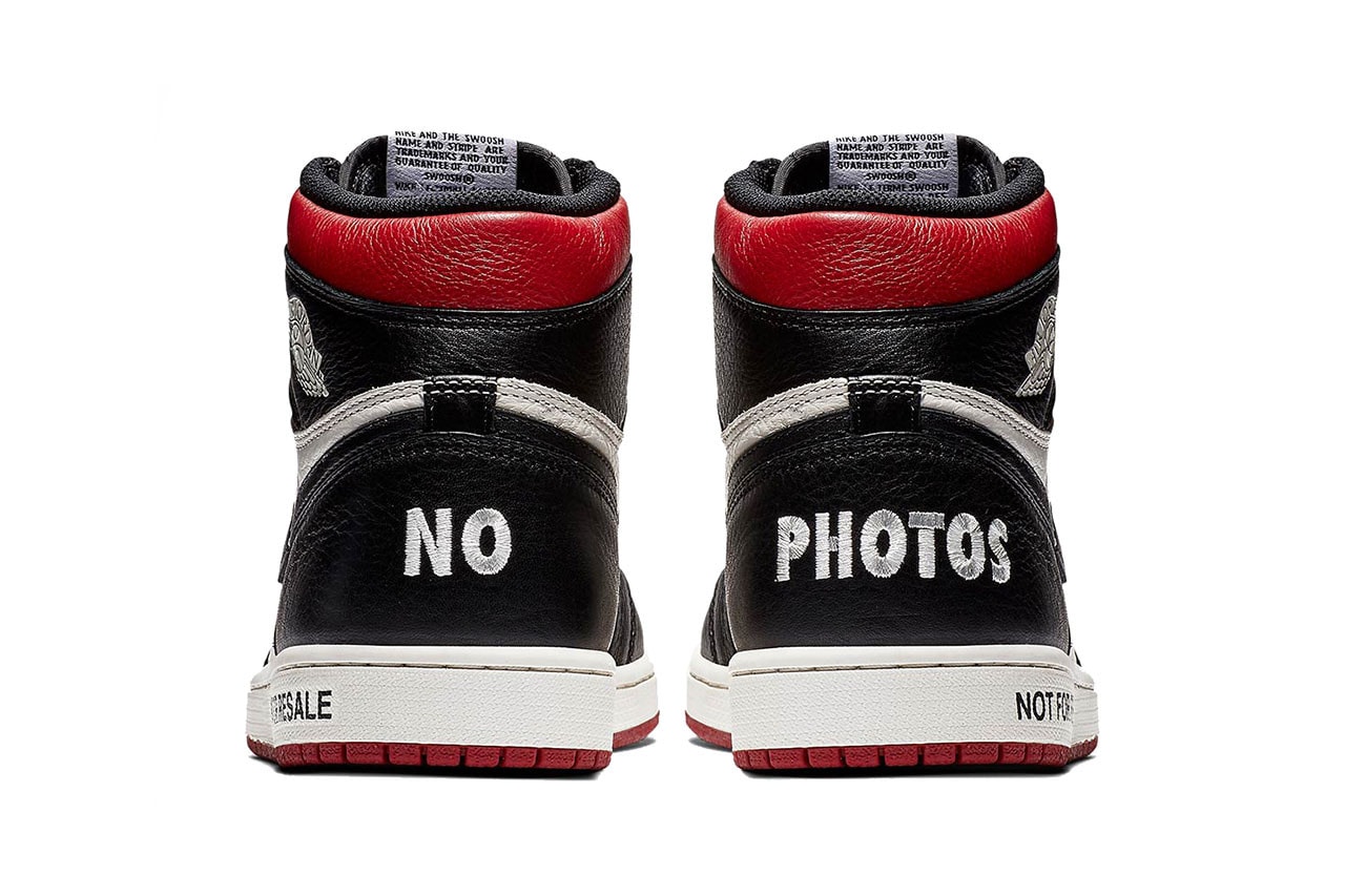 Air Jordan 1 Not for resale black toe images date de sortie