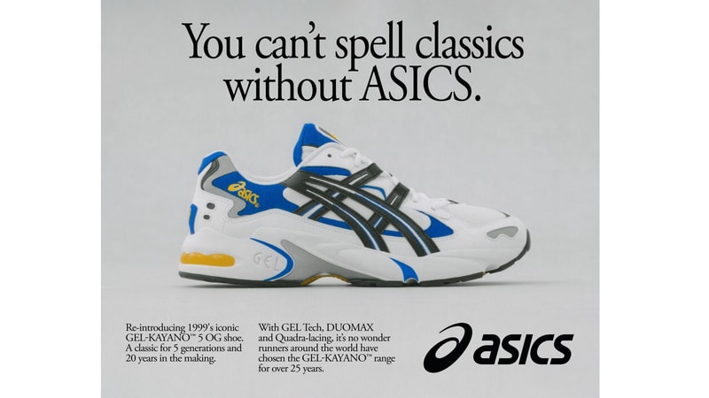ASICS : Sa Sneaker De 1999 Remise Au Goût Du Jour