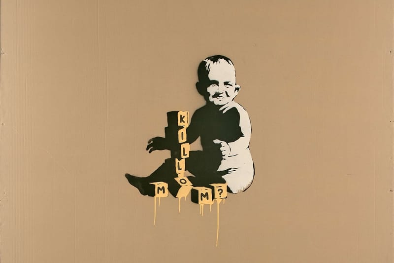 Une Œuvre Historique De Banksy, Estimée Jusqu'À 350 000 Euros, Va Être Mise Aux Enchères À Paris