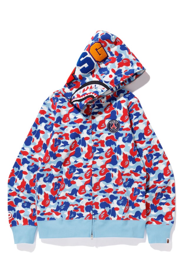 BAPE PSG Collaboration Images