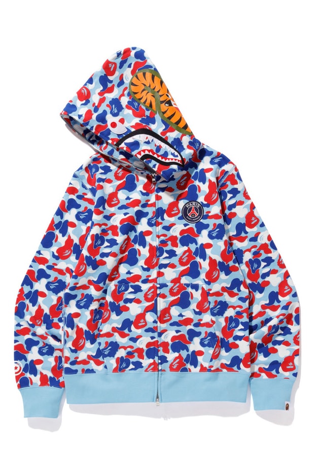 BAPE PSG Collaboration Images