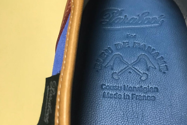 Bleu de Paname Tease Sa Collaboration À Venir Avec Paraboot