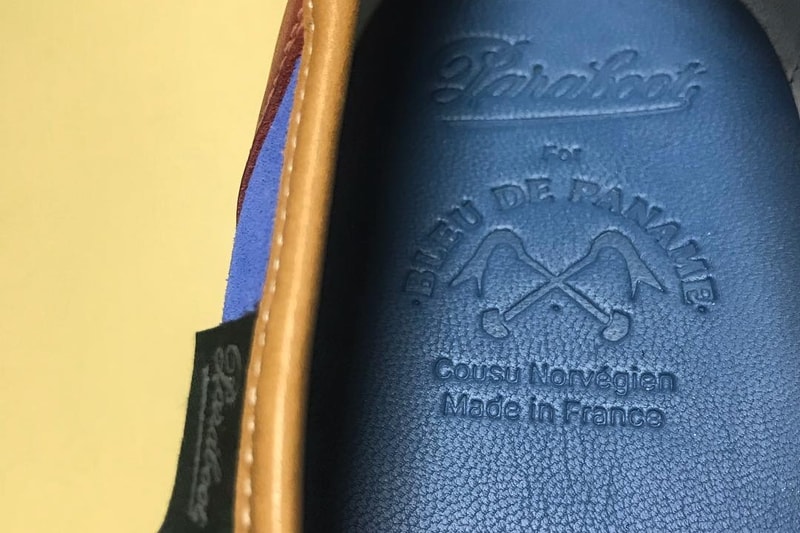 Photo Bleu de Paname x Paraboot
