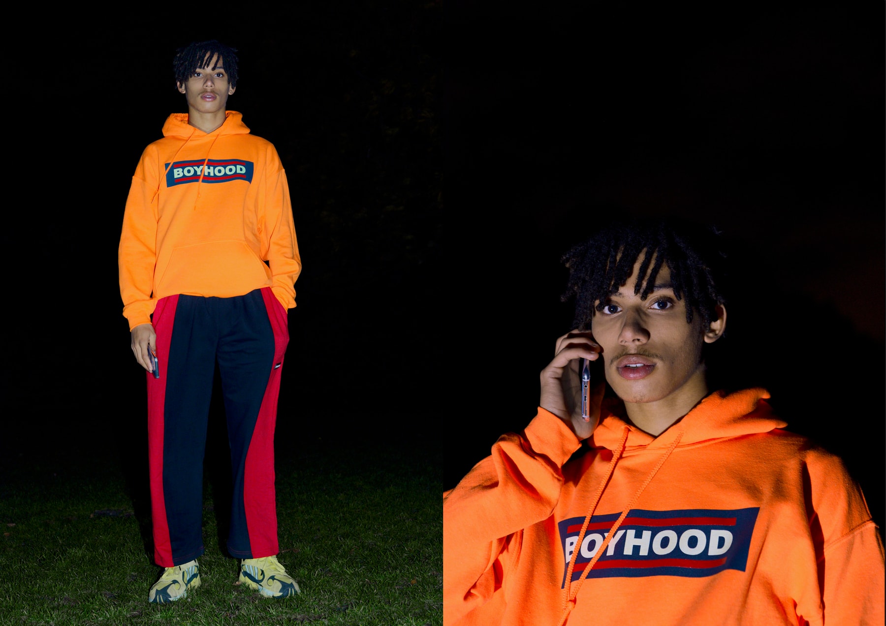Boyhood Dévoile Une Série de Hoodies Au Logo Phosphorescent
