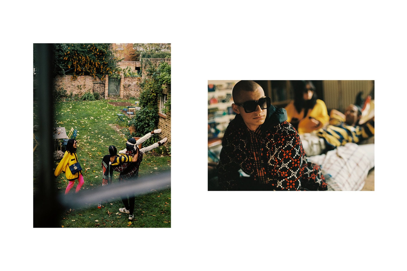 Gucci Lance Sa Collection De Lunettes Automne-Hiver 18 Dans Une Série De Photos Qui Fait La Part Belle À La Jeunesse Et À La Liberté