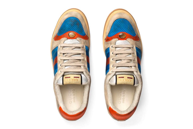 Photo De Sneakers Vintage Gucci