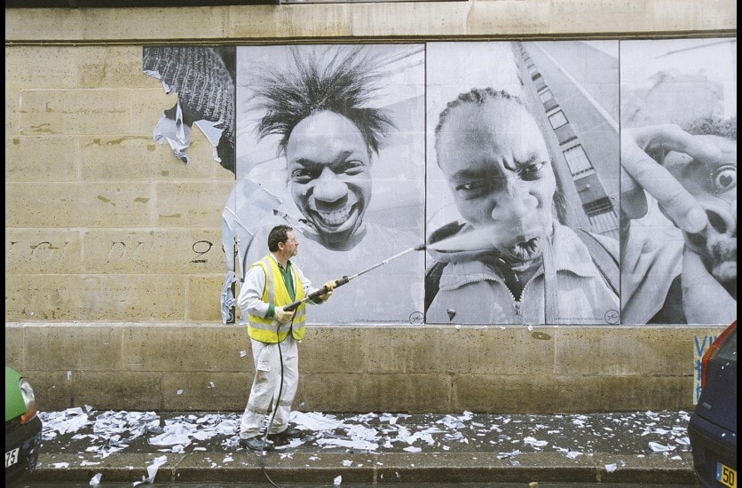 JR Expose Une Oeuvre Inédite A Paris 