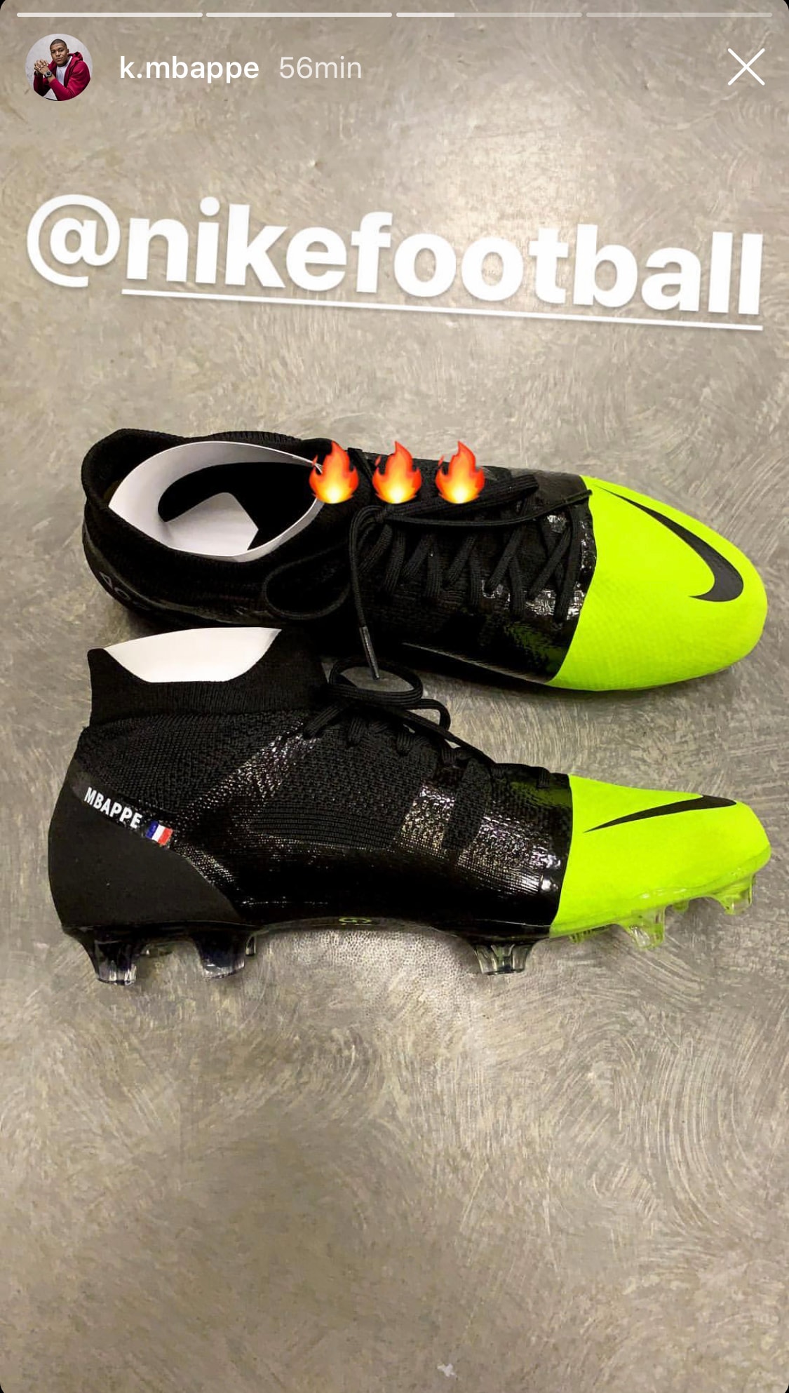 Photo Des Nike Green Speed
