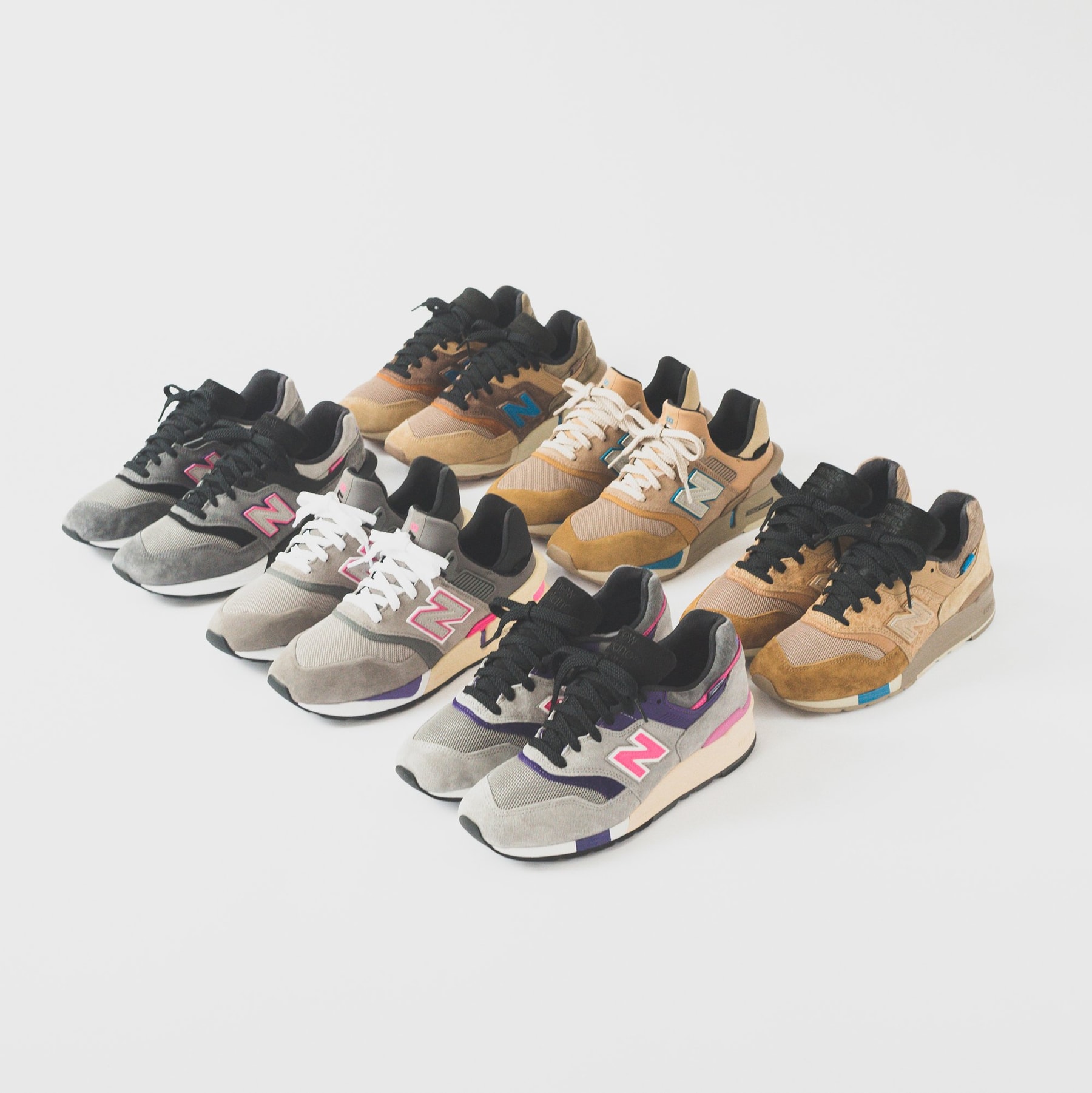New Balance x Kith : Six Nouvelles Sneakers Haut De Gamme