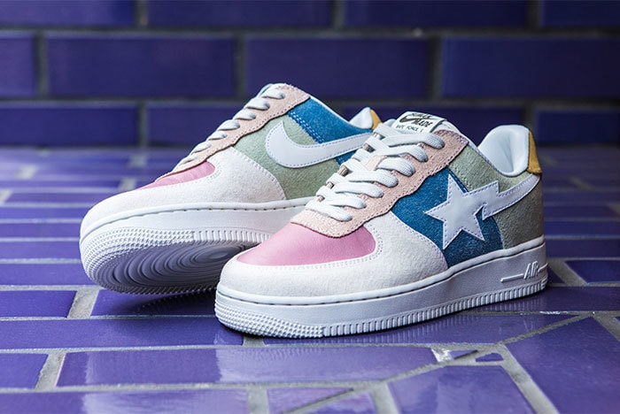 Photo De La Nike x BAPE "Human Made Force 1" De BespokeIND