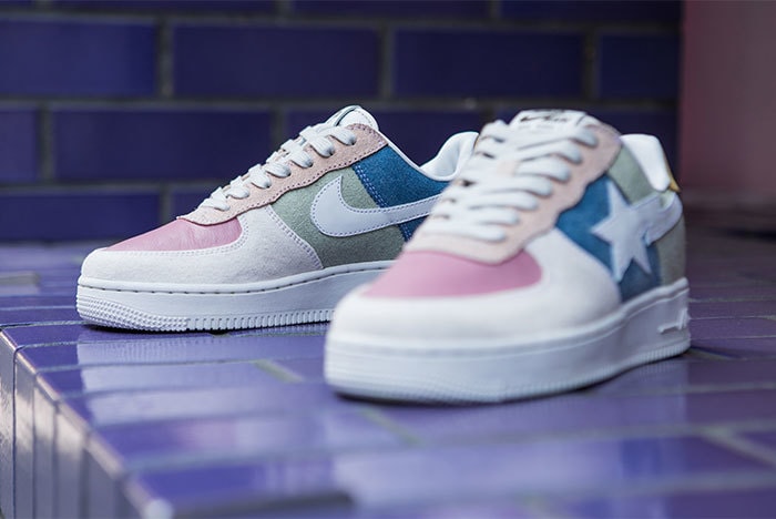 Photo De La Nike x BAPE "Human Made Force 1" De BespokeIND