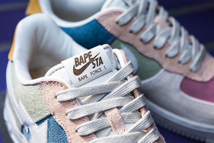 Photo De La Nike x BAPE "Human Made Force 1" De BespokeIND