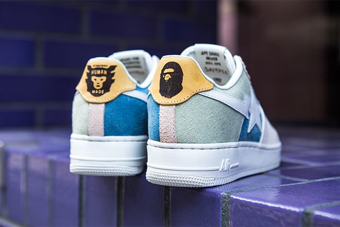 Photo De La Nike x BAPE "Human Made Force 1" De BespokeIND