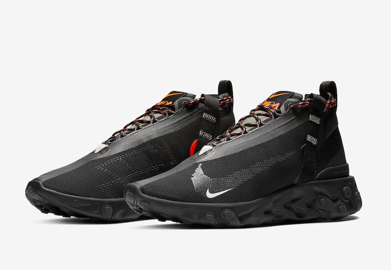 Nike React, Bleu, Noir, Blanc