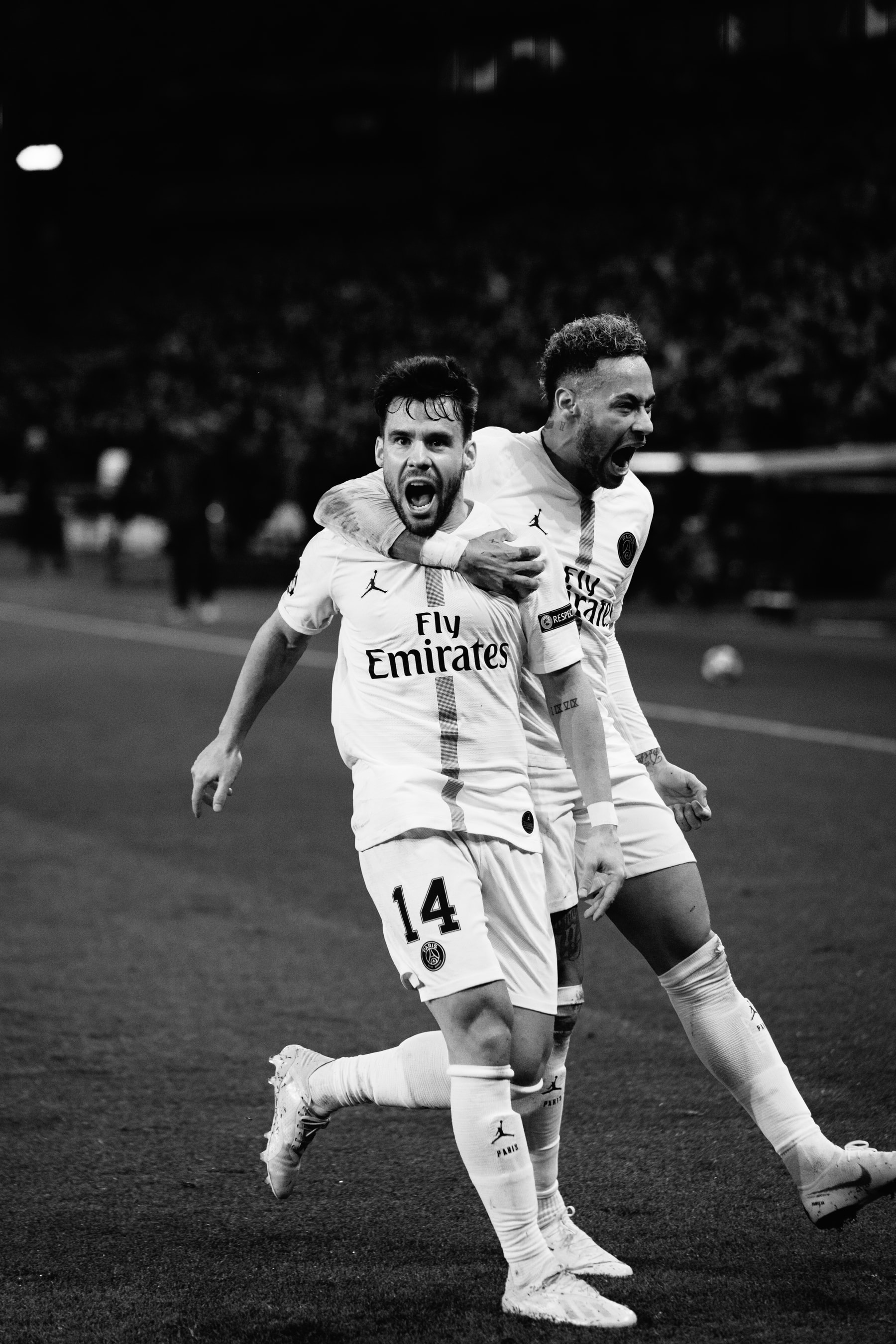 Revivez Le Choc PSG-Liverpool À Travers Cette Série Photographique En Noir Et Blanc