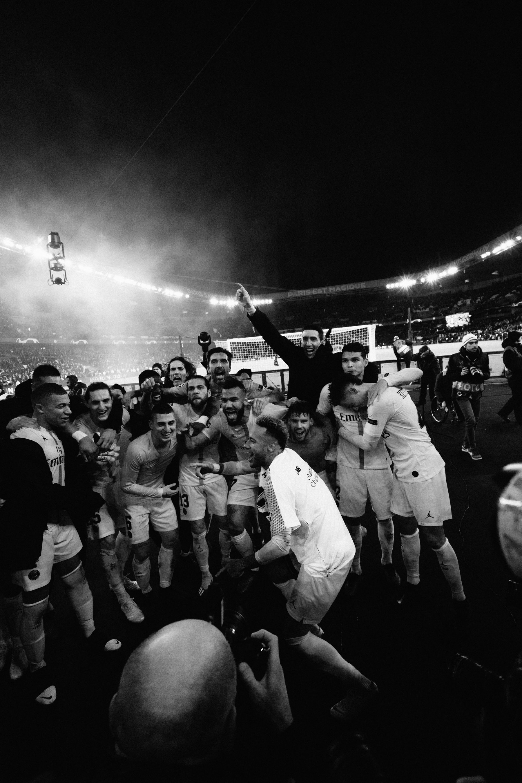 Revivez Le Choc PSG-Liverpool À Travers Cette Série Photographique En Noir Et Blanc