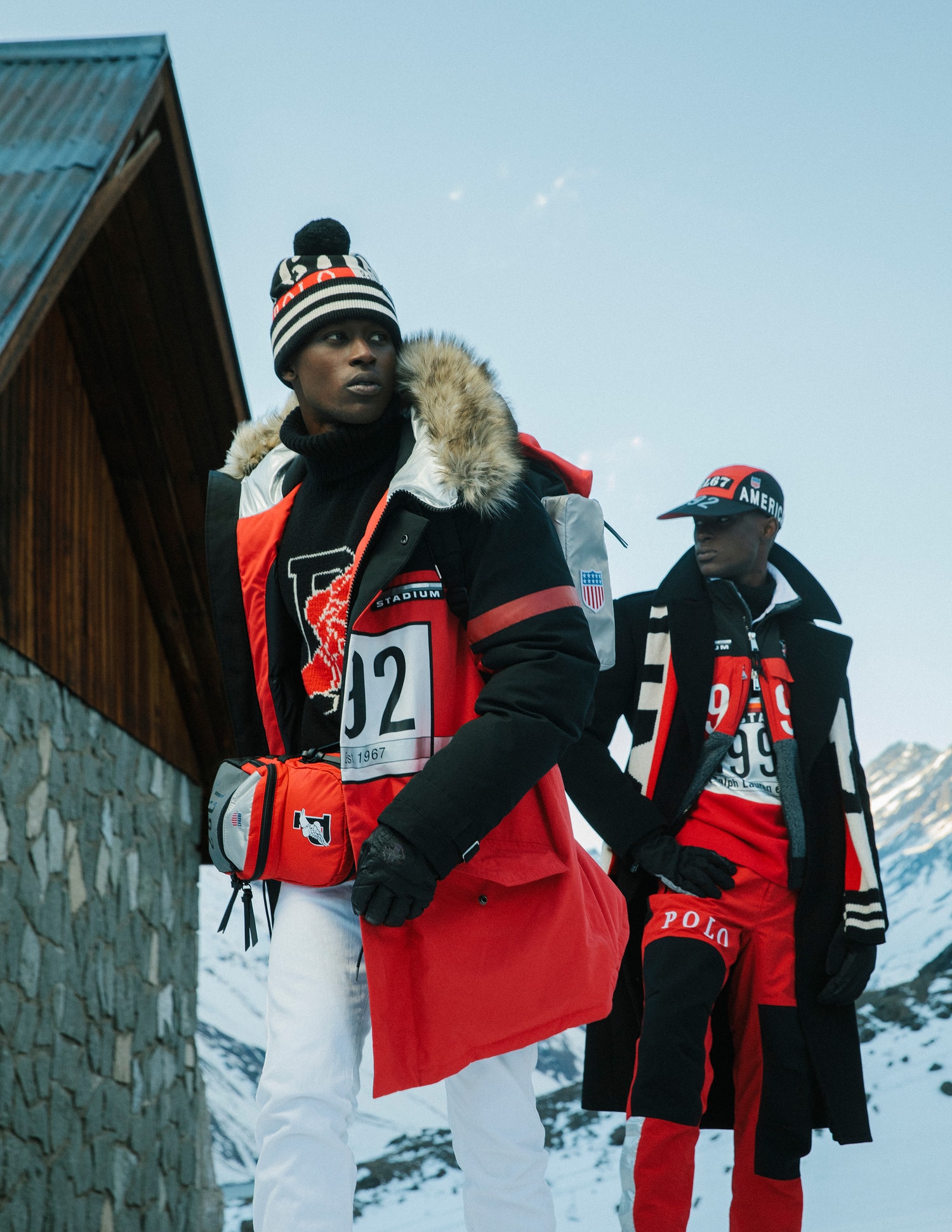Ralph Lauren Dévoile Sa Collection "Winter Stadium" Dans Un Lookbook Qui Magnifie Le Grand Froid