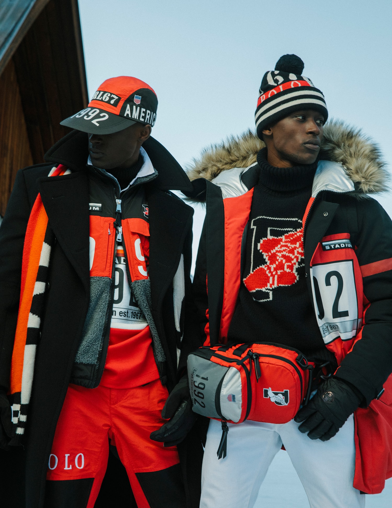 Ralph Lauren Dévoile Sa Collection "Winter Stadium" Dans Un Lookbook Qui Magnifie Le Grand Froid