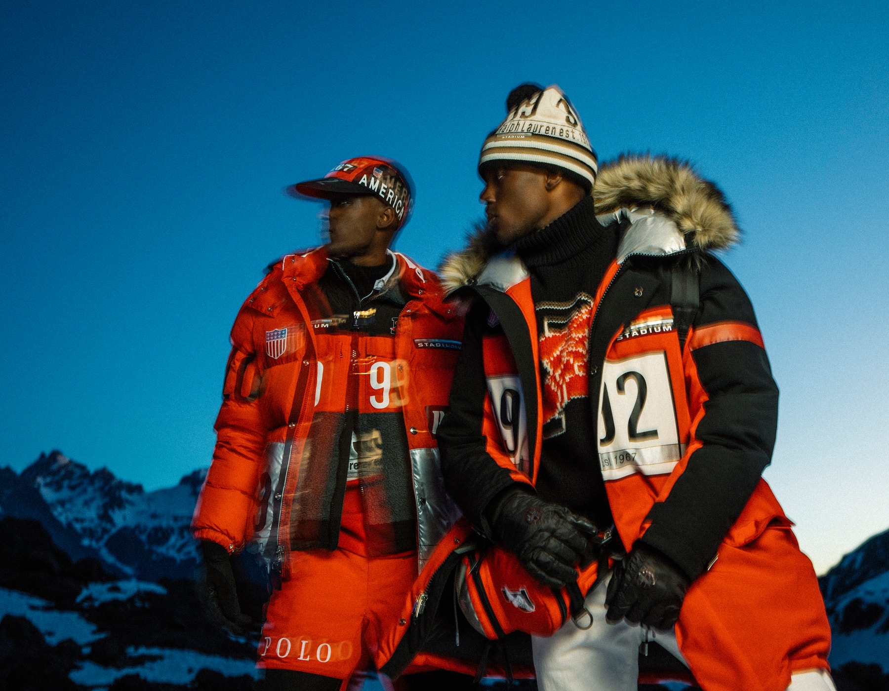 Ralph Lauren Dévoile Sa Collection "Winter Stadium" Dans Un Lookbook Qui Magnifie Le Grand Froid
