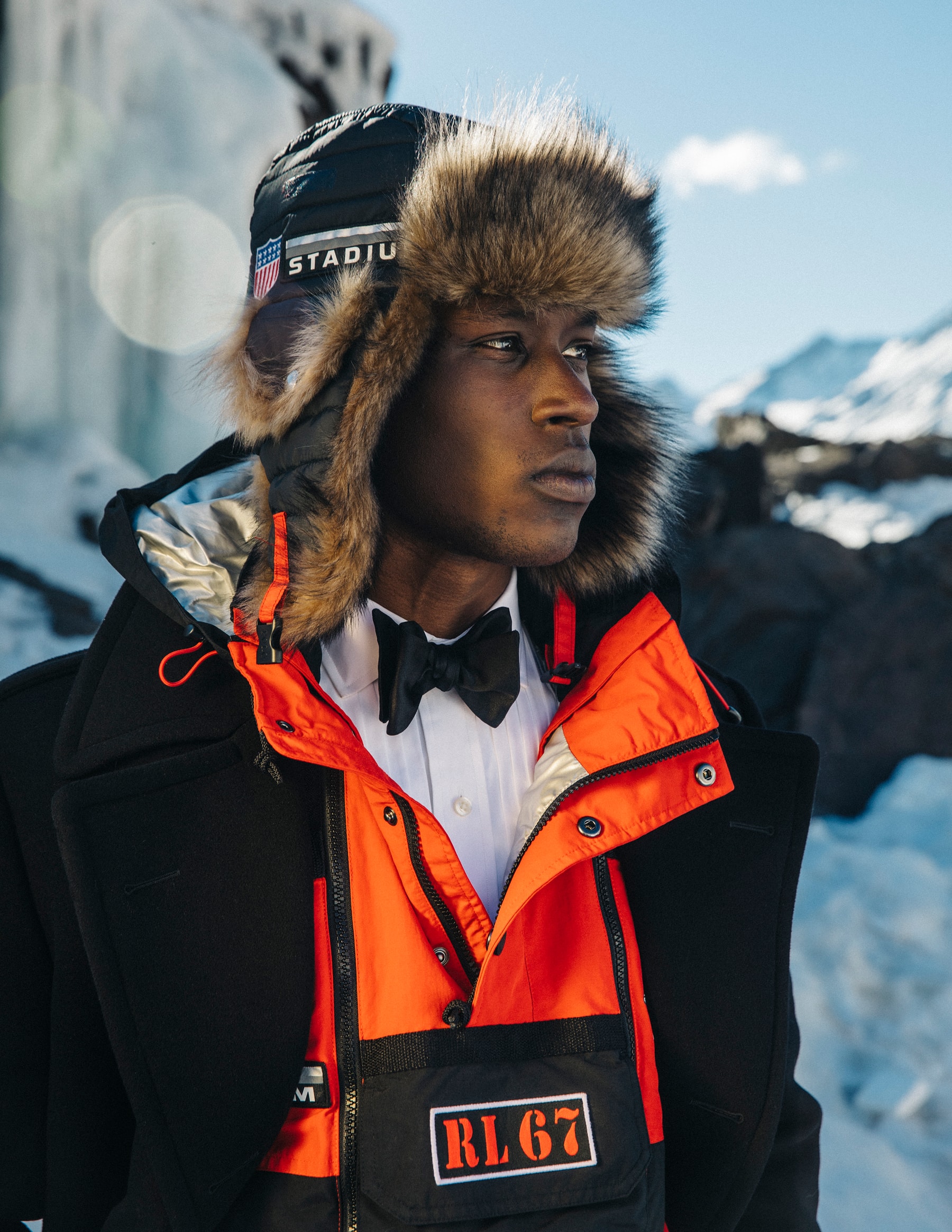Ralph Lauren Dévoile Sa Collection "Winter Stadium" Dans Un Lookbook Qui Magnifie Le Grand Froid