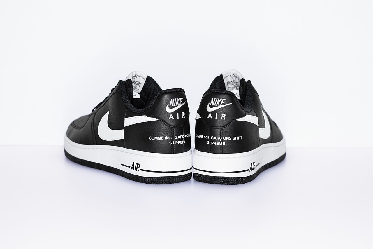Photo Air Force 1 Supreme x COMME des GARÇONS