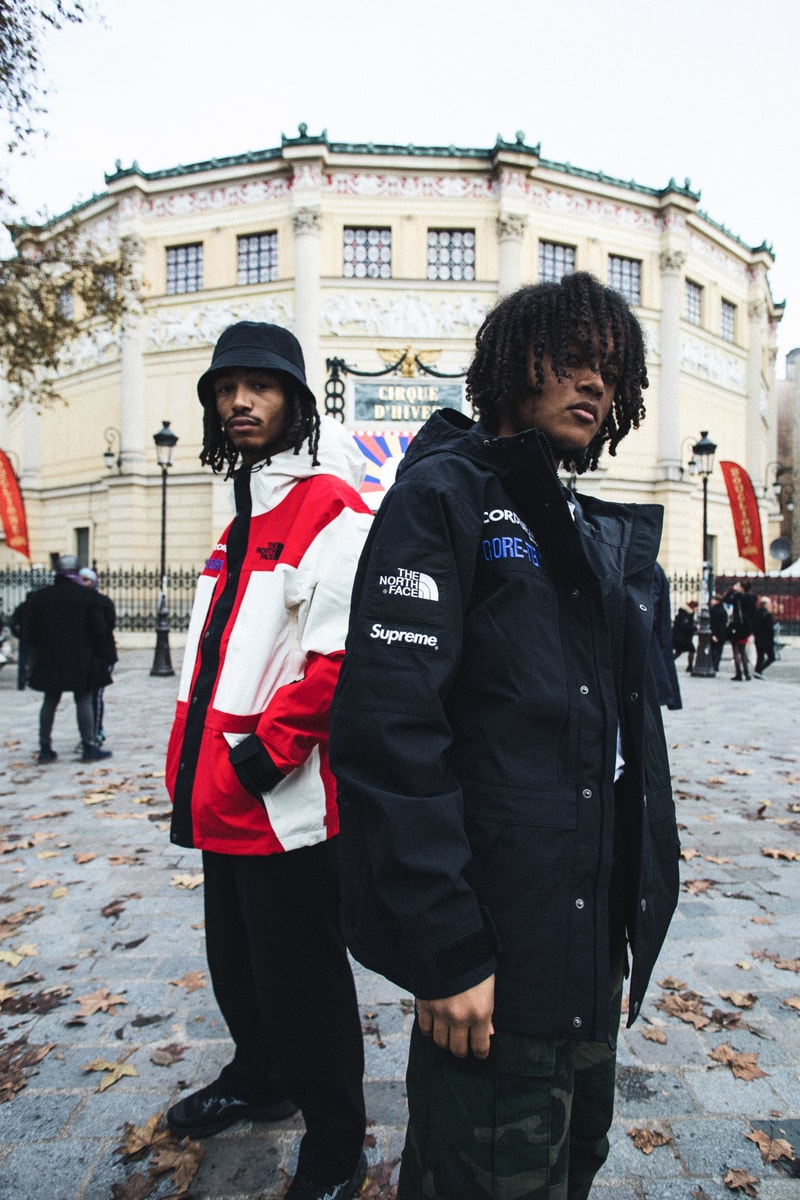 Photo Supreme x The North Face Paris