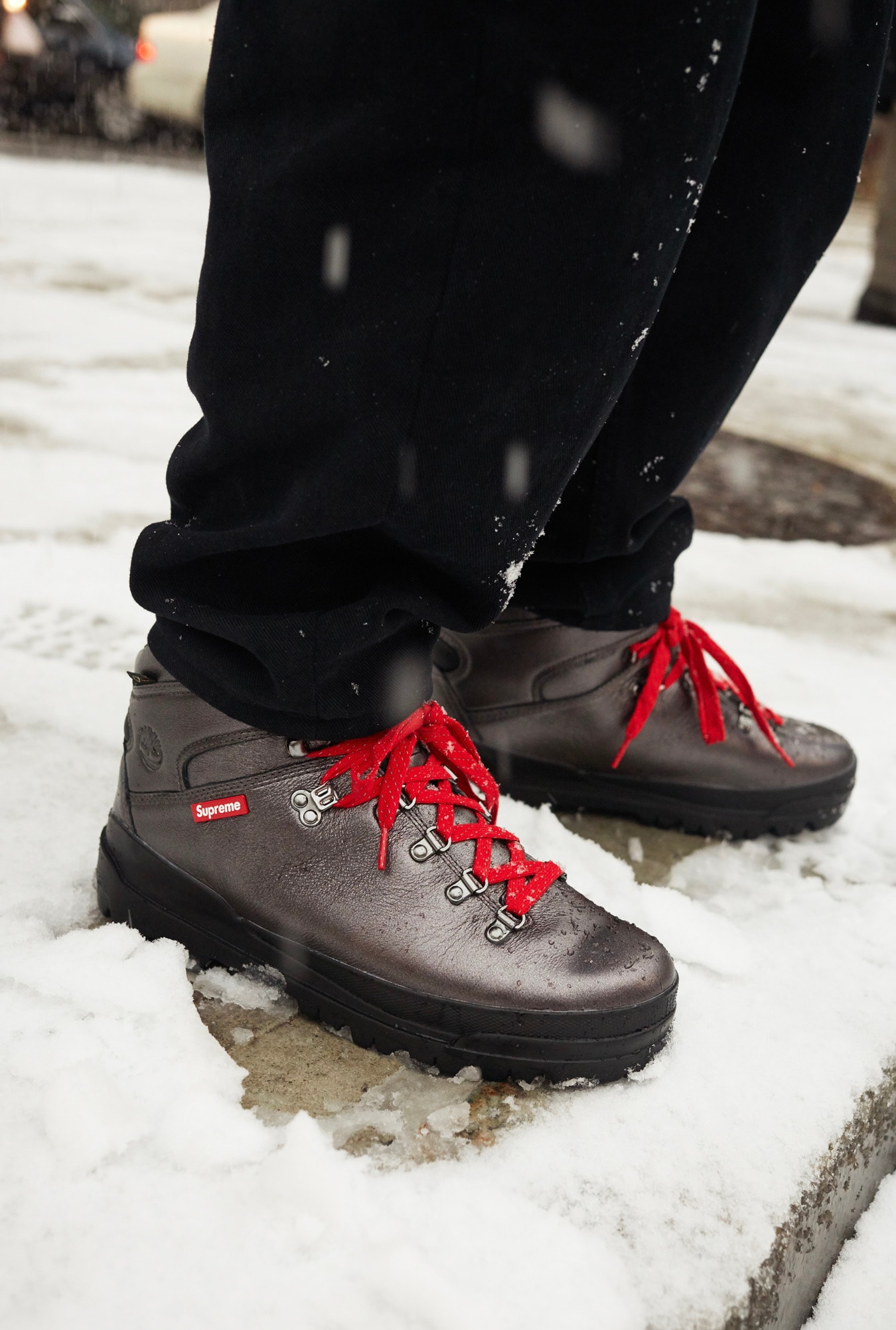 Photos Des Boots Supreme x Timberland