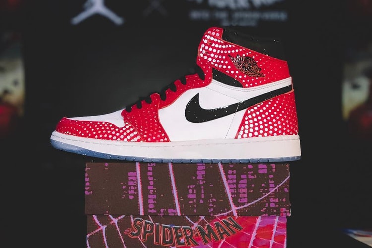 Premier Aperçu De La Air Jordan 1 "Origin Story" Inspirée Par Spider-Man
