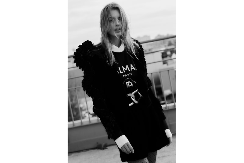 Balmain Olivier Rousteing Nouveau Logo