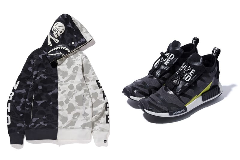 Voilà Toutes Les Pièces De La Nouvelle Collaboration BAPE x NEIGHBORHOOD Ainsi Que Leurs Sneakers Avec adidas Originals