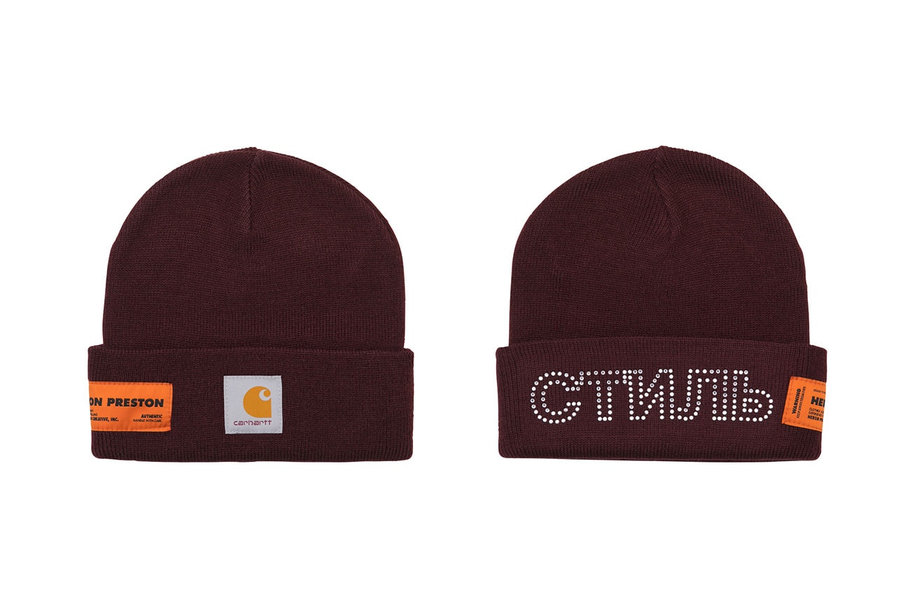Photo Heron Preston x Carhartt WIP