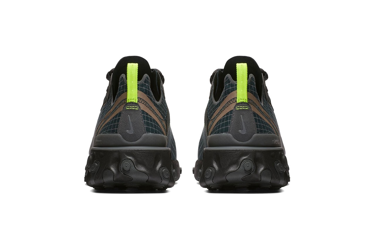 Nike React Element 55 Vert Foncé Nouveau Coloris