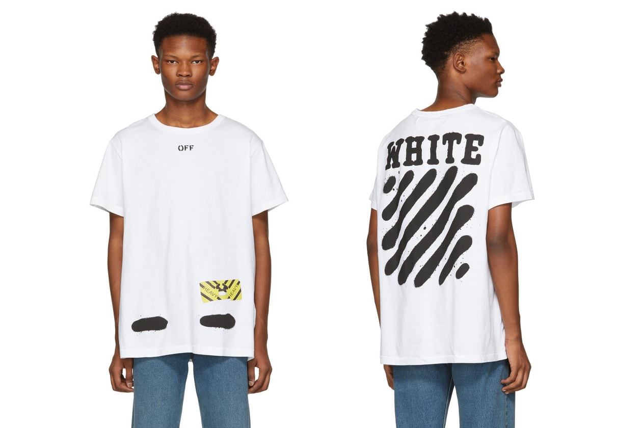 Off-White T-Shirt Sneakers Ceinture Chaussettes Selection