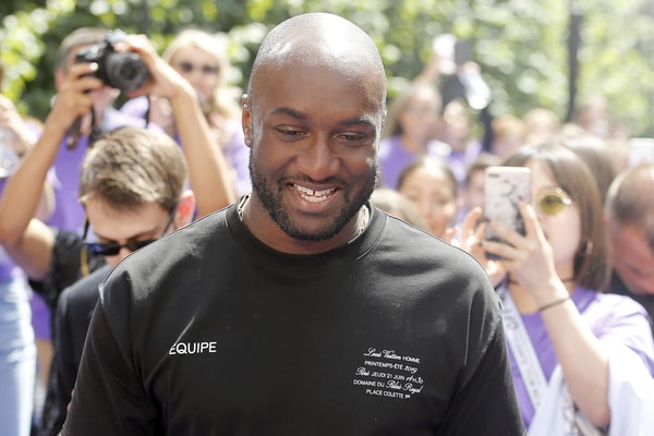 Virgil Abloh Evian Collaboration