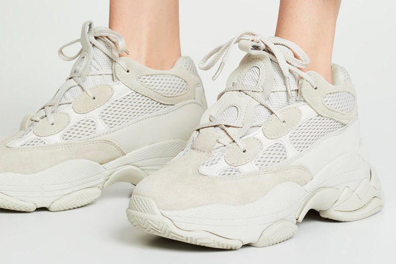 Photo Hybride YEEZY 500 x Balenciaga Triple S