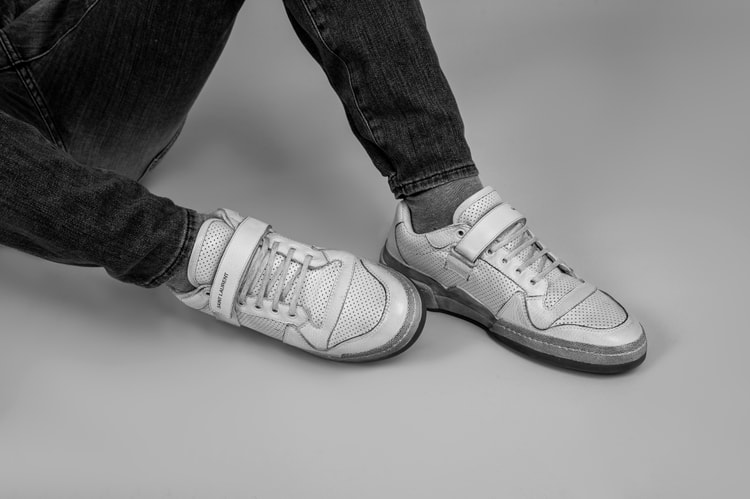 Découvrez La Nouvelle Sneakers SL24 De Saint Laurent
