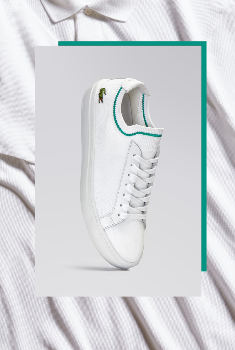 Lacoste Dévoile Une nouvelle Sneaker En Maille Piquée