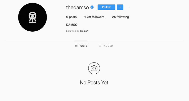 Damso : Que Veut Dire Le Mystérieux Logo Sur Son Compte Instagram 