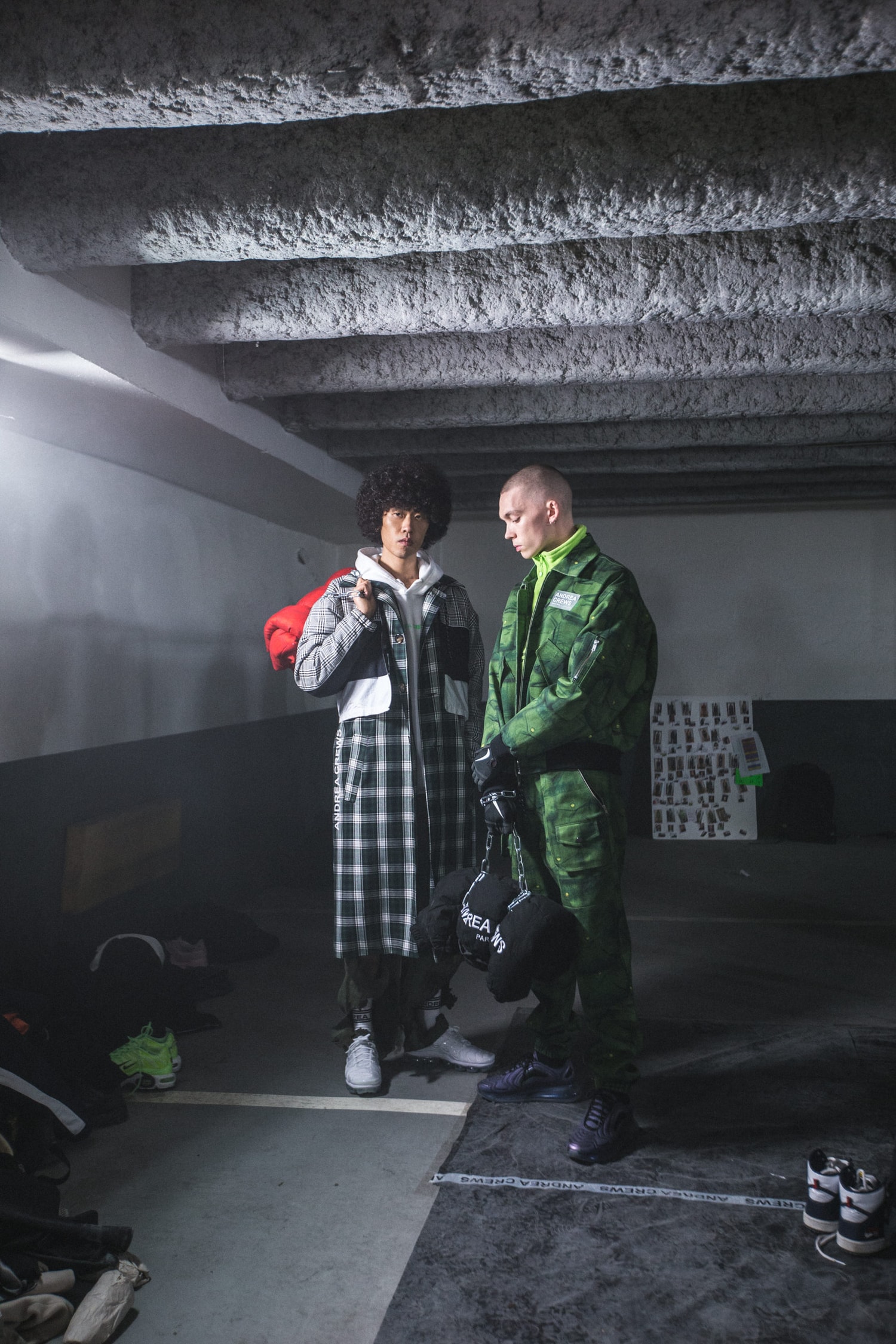 Backstage - Andrea Crews Automne/Hiver 2019