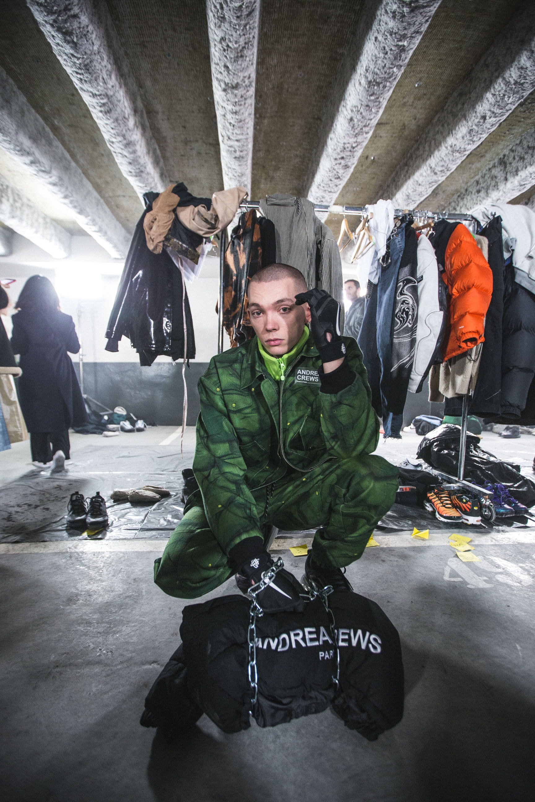 Backstage - Andrea Crews Automne/Hiver 2019