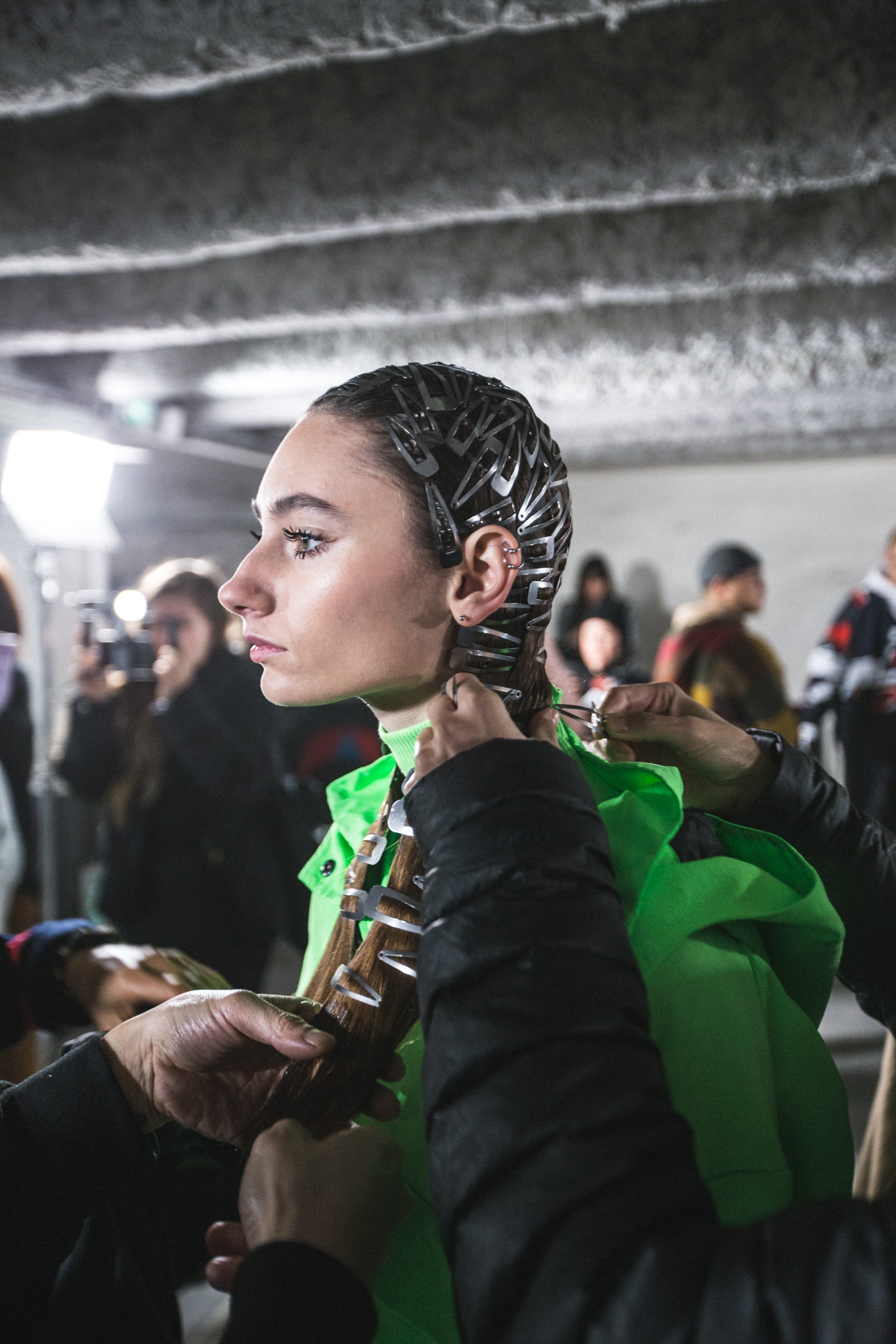Backstage - Andrea Crews Automne/Hiver 2019