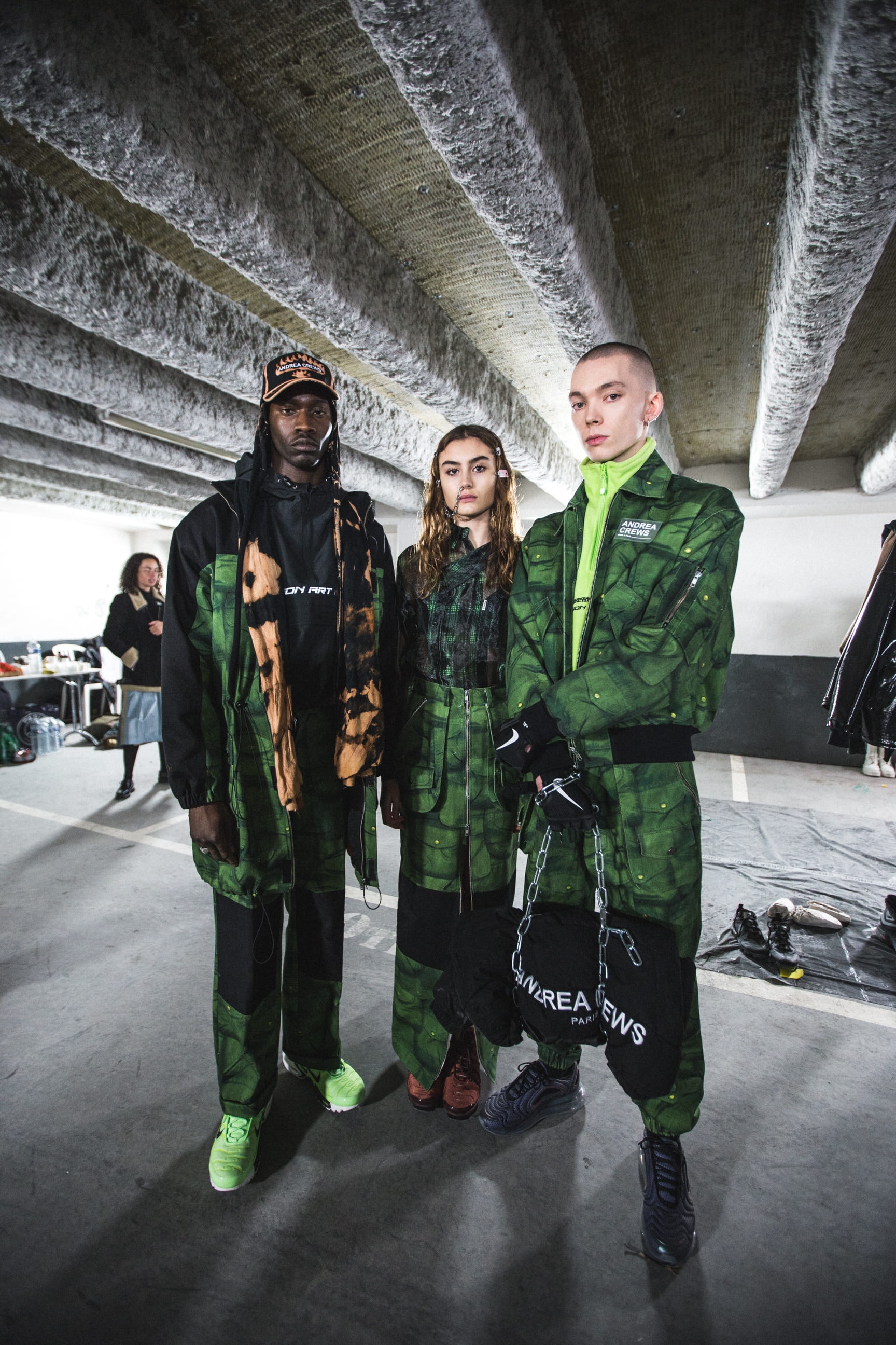 Backstage - Andrea Crews Automne/Hiver 2019