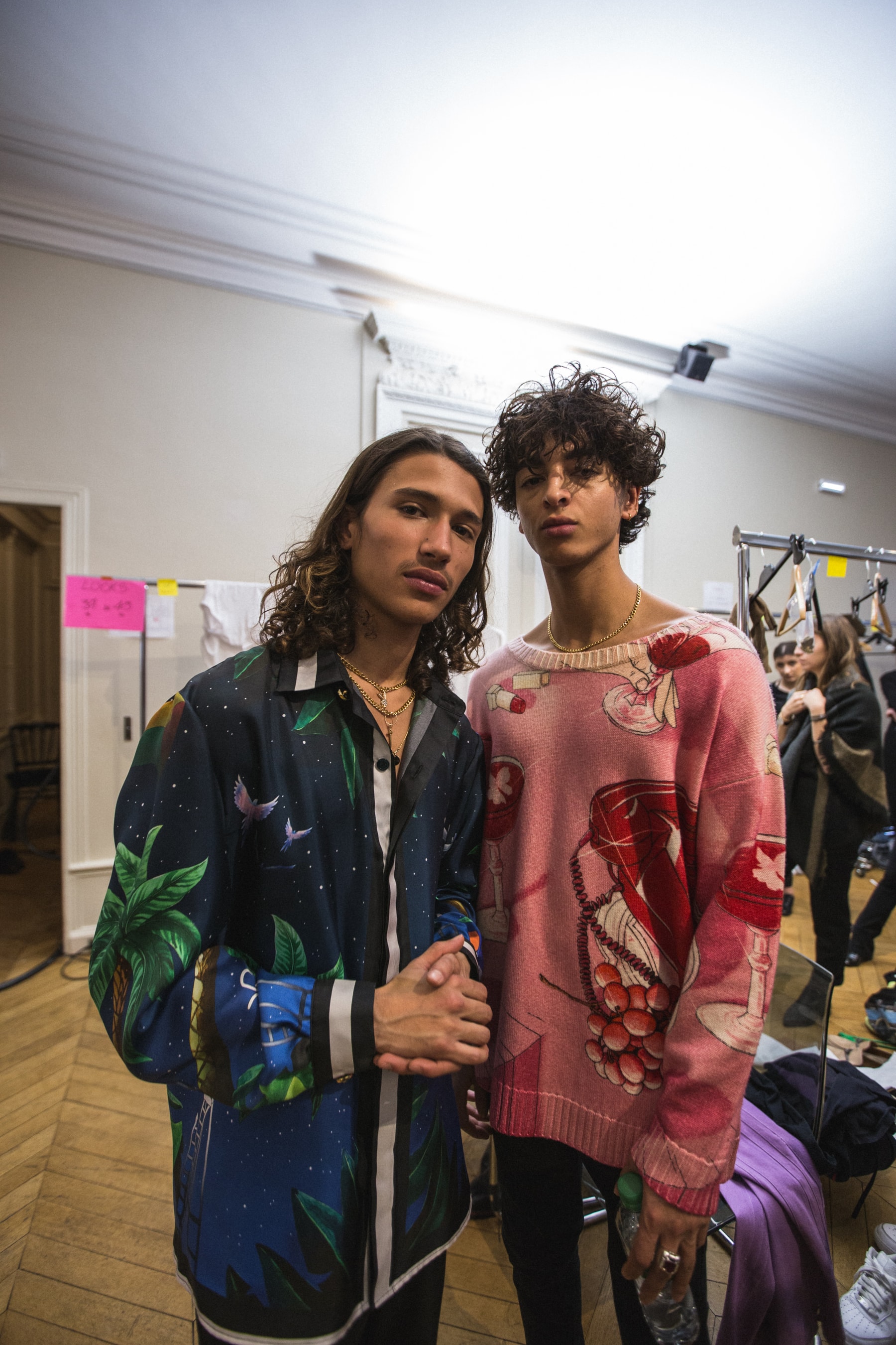 Backstage - La Griffe Française Casablanca Fait Son Premier Défilé
