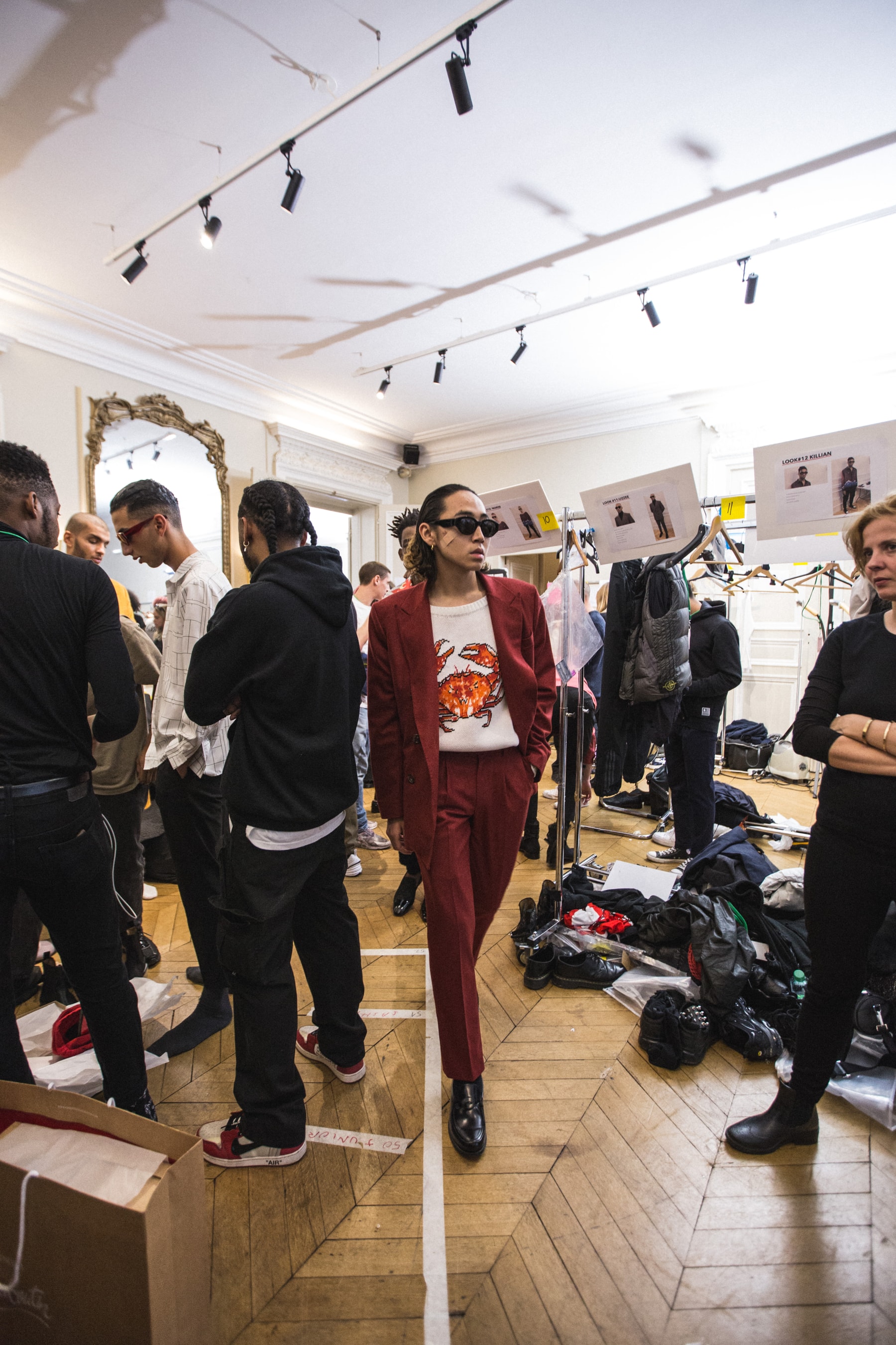 Backstage - La Griffe Française Casablanca Fait Son Premier Défilé